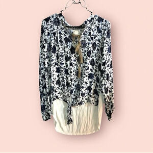 🛍️$2 SALE WHEN BUNDLED| WildFlower Flow Top